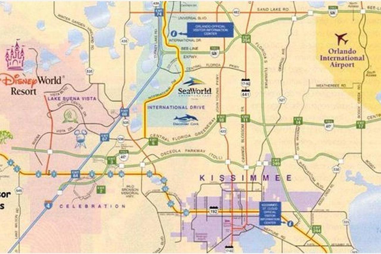 3 Bedroom Resort Style Condo, 3 Miles To Disney! Kissimmee Zewnętrze zdjęcie